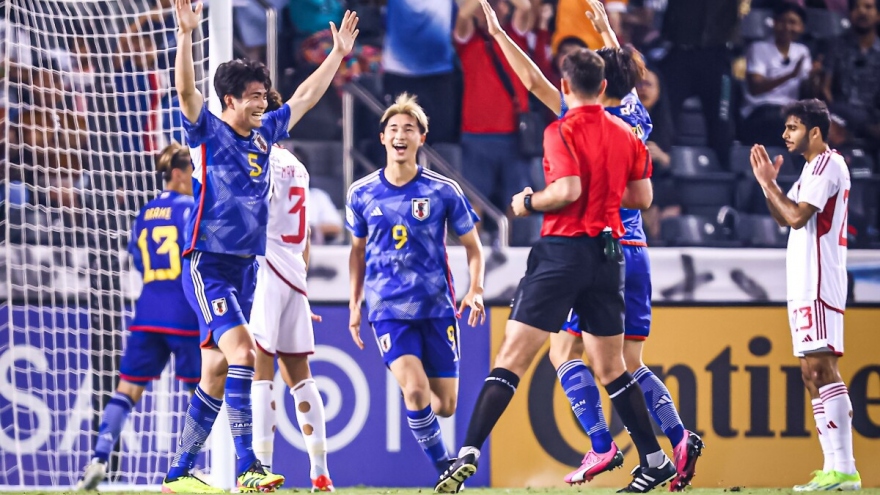 Kết quả U23 châu Á 2024: U23 Nhật Bản hạ gục U23 UAE, đoạt vé vào tứ kết